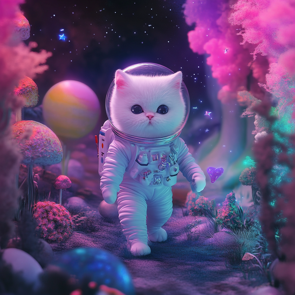 ElonXCat: The Luminous Garden